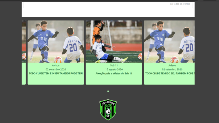 COMO PUBLICAR AVISOS E NOTÍCIAS NO SITE OFICIAL DO SEU CLUBE
